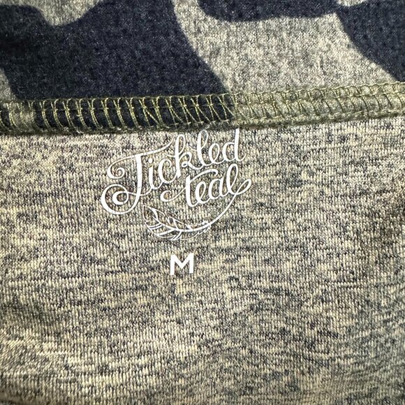 * ❤️PERFECT for FALL! ANIMAL PRINT OPEN FRONT CARDIGAN SWEATER MEDIUM - Picture 7 of 9